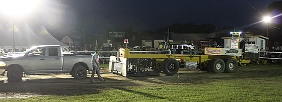 Photo of the truck pulls